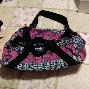 Multi Tribal Small Duffle Bag
